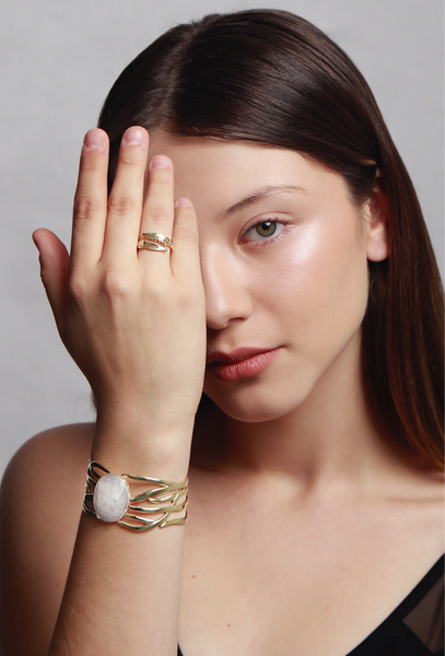 Brazalete coral
