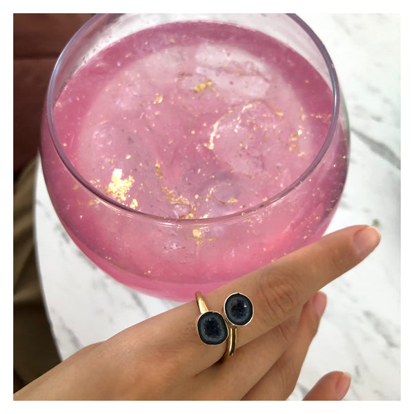 Anillo geodas mini