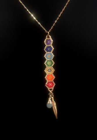 Collar siete chakras (mediano)
