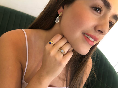Aretes con geoda