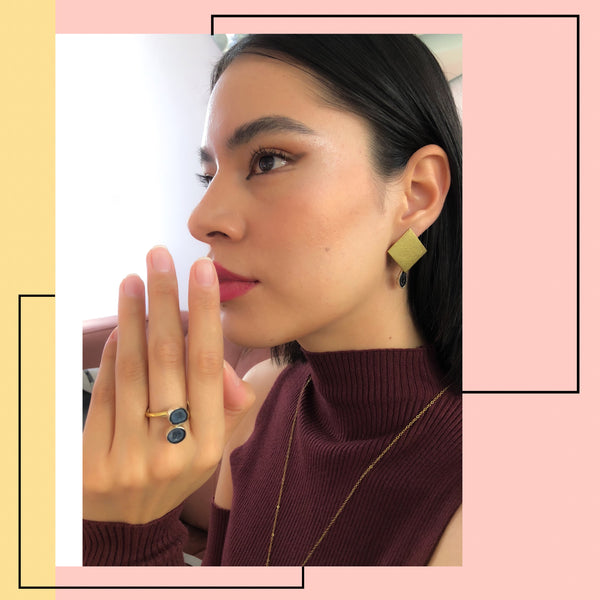Anillo geodas mini