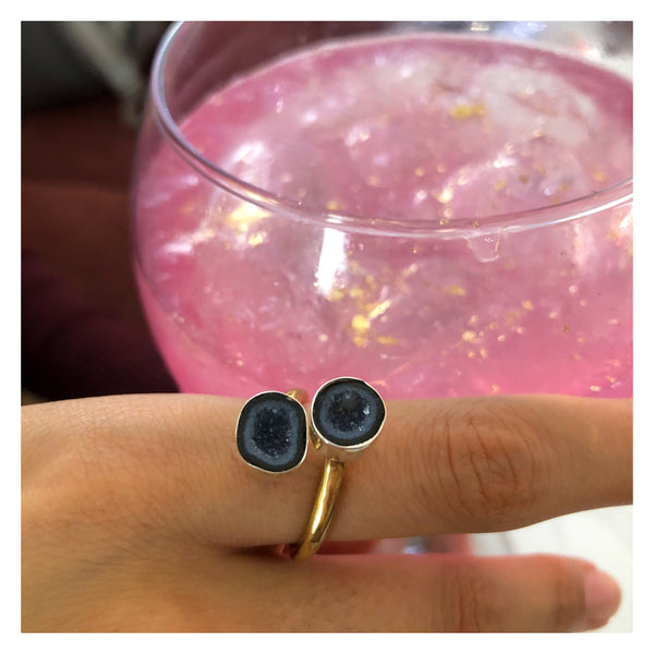 Anillo geodas mini